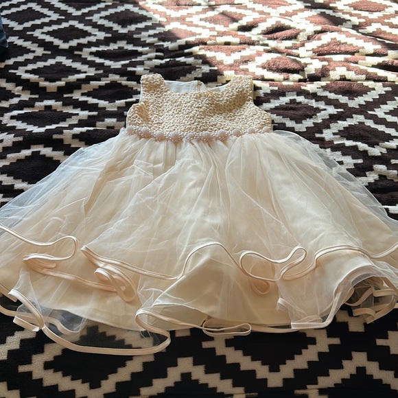 Other - Toddler girl formal cream dress